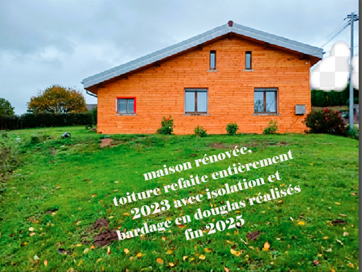 Maison à vendre 160 000 € 4 pièces 2 chambres 87 m² 1 215 m² de terrain Lépanges-sur-Vologne 88600