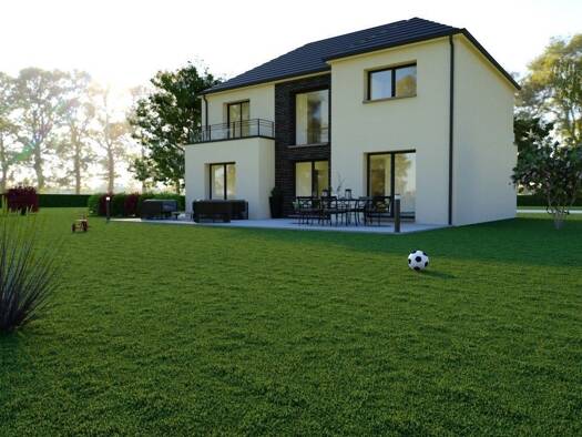 Terrain avec maison neuve à vendre 315 000 € 6 pièces 4 chambres 135 m² 460 m² de terrain Breuil-le-Vert 60600