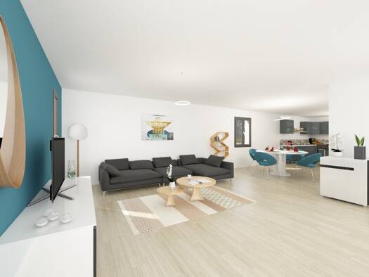 Terrain avec maison neuve à vendre 590 000 € 5 pièces 4 chambres 140 m² 800 m² de terrain Ruy-Montceau 38300