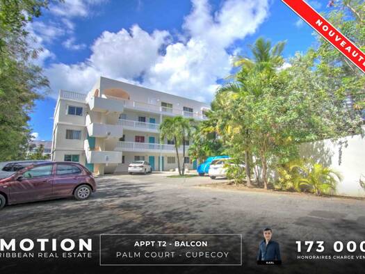 Appartement à vendre 173 000 € 2 pièces 1 chambre 40 m² RDC Saint-Martin 97150