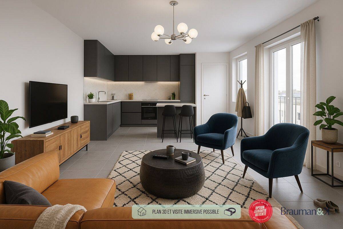 Appartement 3 pièces 75 m² · à Mouvaux · 75 m² · 262 917 €