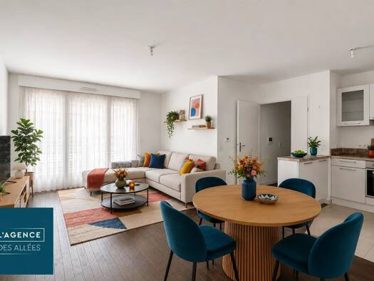 Appartement à vendre 490 000 € 3 pièces 2 chambres 65,6 m² 3ème étage Victor Hugo-République Clichy 92110