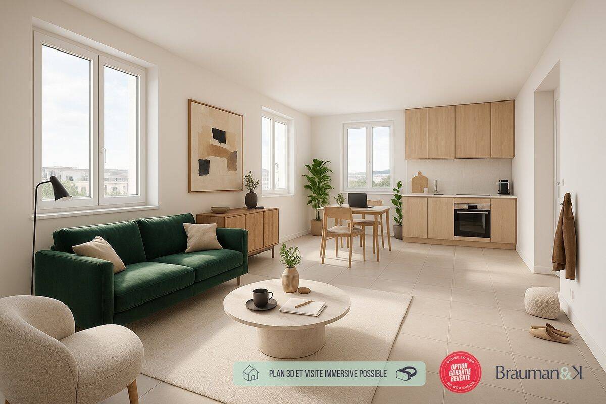 Appartement 3 pièces 65 m² · à Seclin · 65 m² · 265 000 €