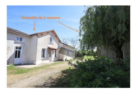 Maison 10 pièces 195 m² · à Mairé-Levescault · 195 m² · 153 000 €