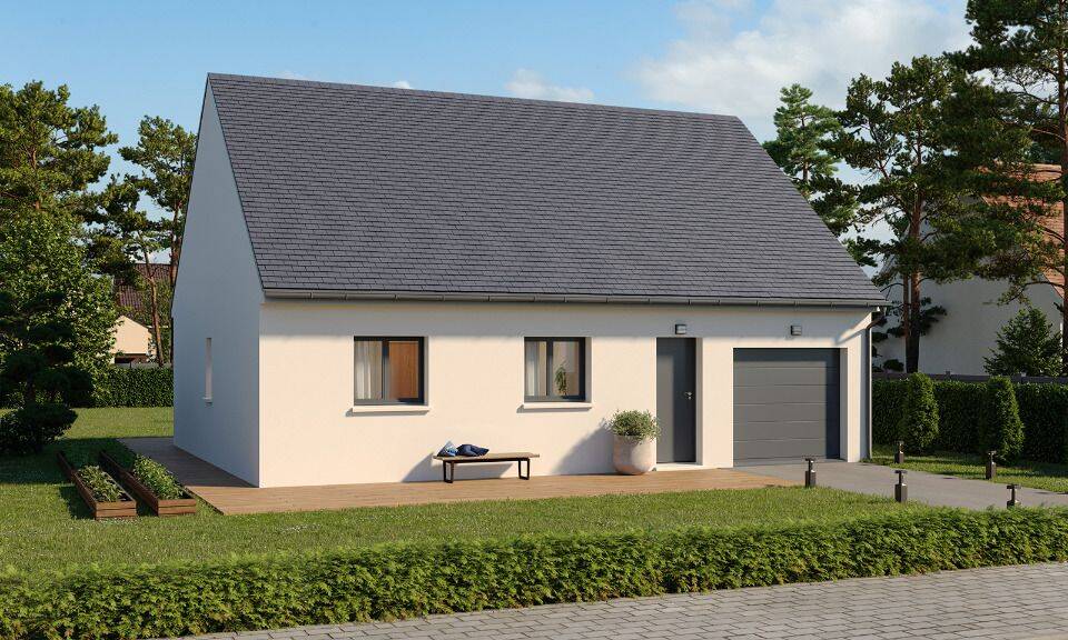 Maison 3 pièces 71 m² · à Giverville · 71 m² · 151 900 €