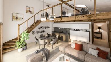 Appartement à vendre 882 000 € 4 pièces 3 chambres 132 m² Dernier étage, Étage 2/2 Praz sur Arly 74120