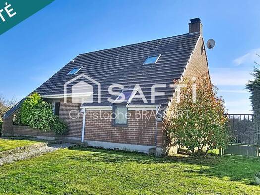 Maison à vendre 225 000 € 5 pièces 4 chambres 95 m² 1 625 m² de terrain Saulty 62158