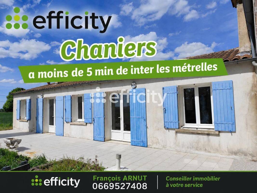 Maison 4 pièces 102 m² · à Chaniers · 102 m² · 198 000 €