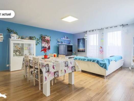 Appartement à vendre 267 648 € 4 pièces 3 chambres 93 m² Étage 3/3 Ecquevilly 78920