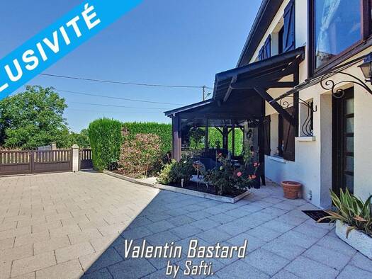 Maison à vendre 270 000 € 8 pièces 5 chambres 213 m² 854 m² de terrain Cormier-Miltiere-Husseau Montlouis-sur-Loire 37270