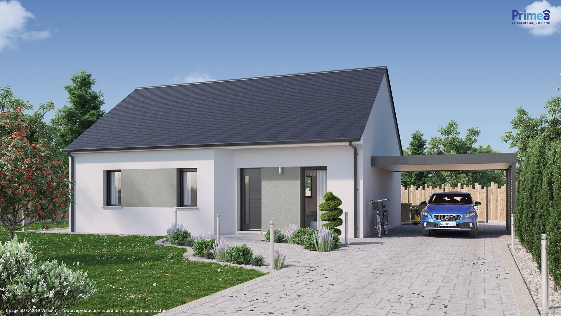 Maison 4 pièces 76 m² · à Athée-sur-Cher · 76 m² · 172 626 €