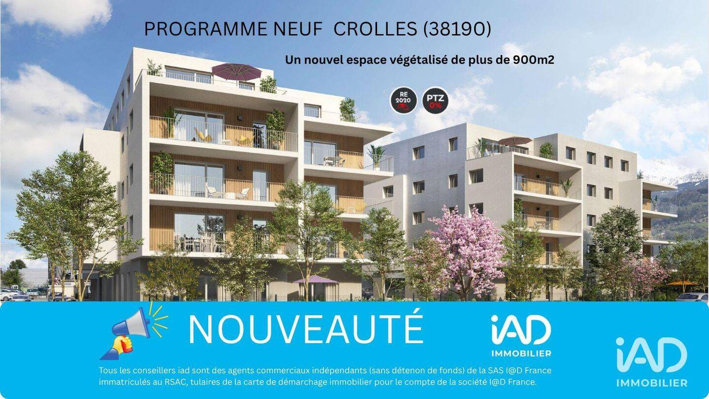 Appartement 3 pièces 66 m² · à Crolles · 66 m² · 305 000 €
