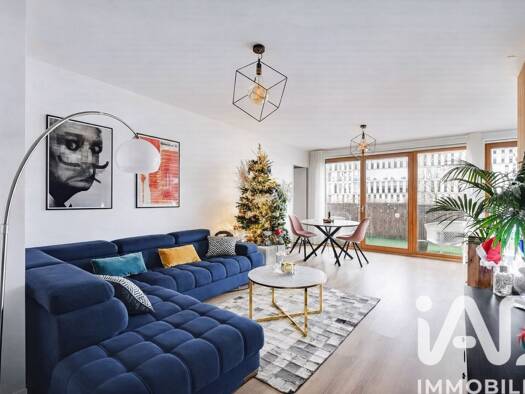 Appartement à vendre 468 000 € 4 pièces 3 chambres 90 m² Étage 2/4 Sud L'Île-Saint-Denis 93450