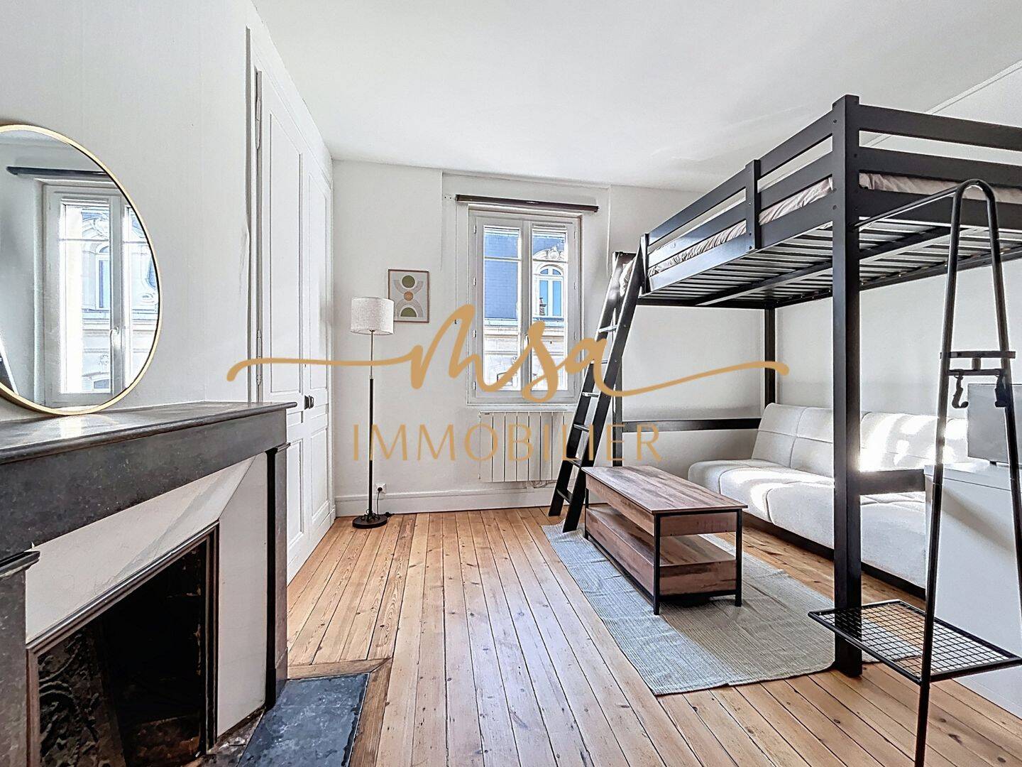 Appartement 1 pièce 23 m² · à Rouen · 22,7 m² · 500 €/mois