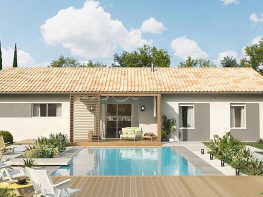 Terrain avec maison neuve à vendre 246 000 € 4 pièces 3 chambres 80 m² 2 400 m² de terrain Moirax 47310