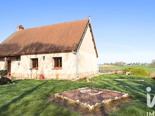 Maison de plain-pied à vendre 228 990 € 5 pièces 3 chambres 89 m² 1 001 m² de terrain Authieux-Ratiéville 76690