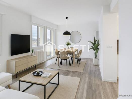 Appartement à vendre 199 000 € 3 pièces 2 chambres 72 m² Étage 5/7 Centre Ville Mondeville 14120