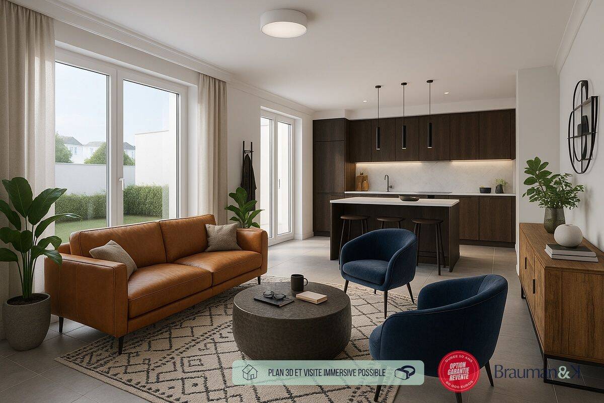 Appartement 5 pièces 114 m² · à Chantepie · 114 m² · 318 259 €