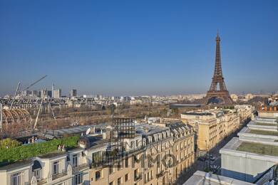 Appartement à louer 23 100 € 3 pièces 2 chambres 121,3 m² 2ème étage Gros Caillou Paris 7ème 75007