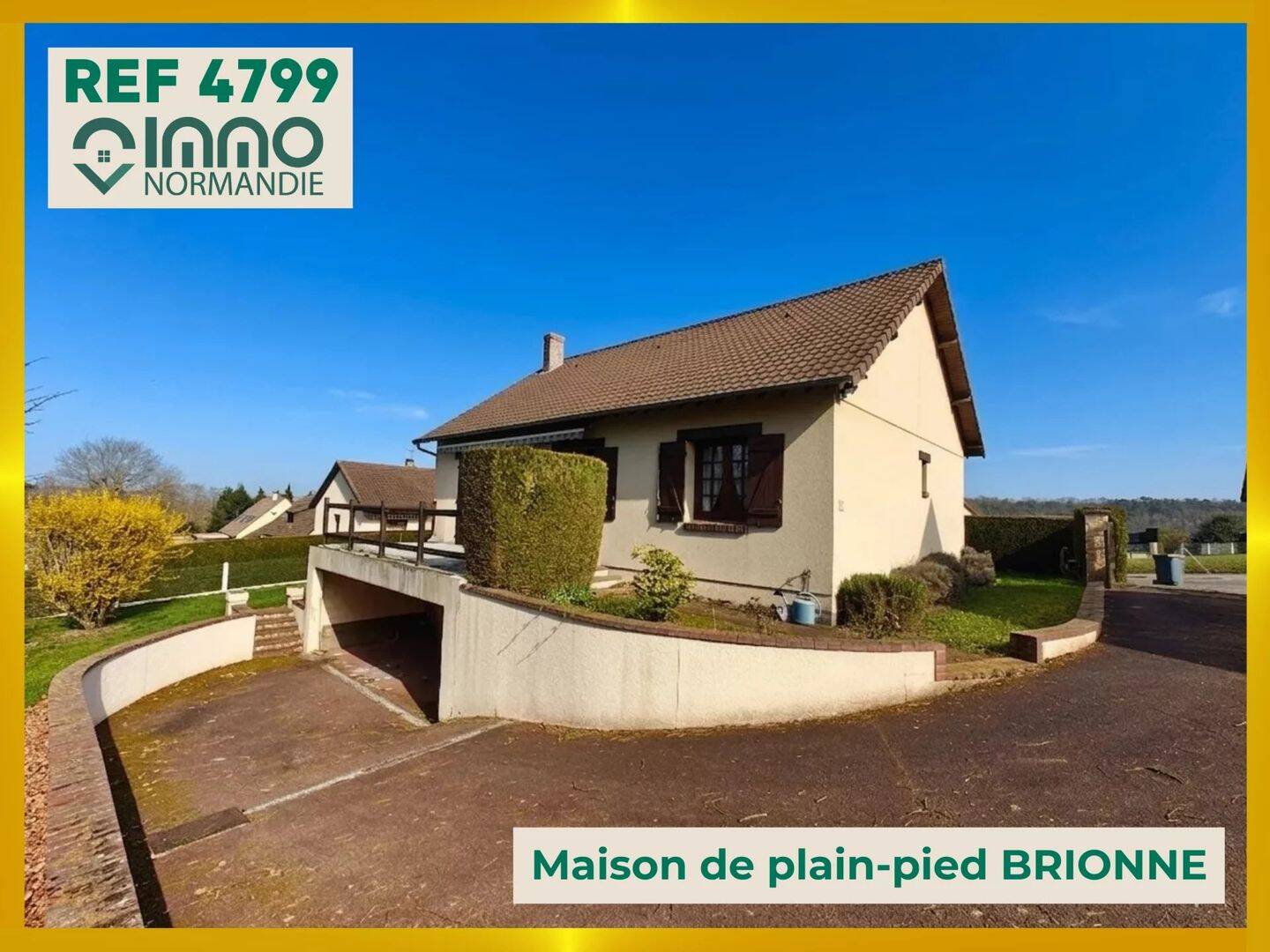 Maison 3 pièces 85 m² · à Brionne · 85 m² · 169 600 €