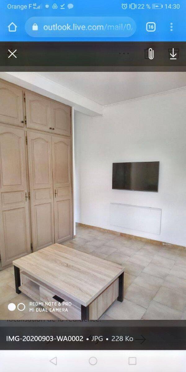 Appartement 3 pièces 35 m² · à Casanova · 35 m² · 560 €