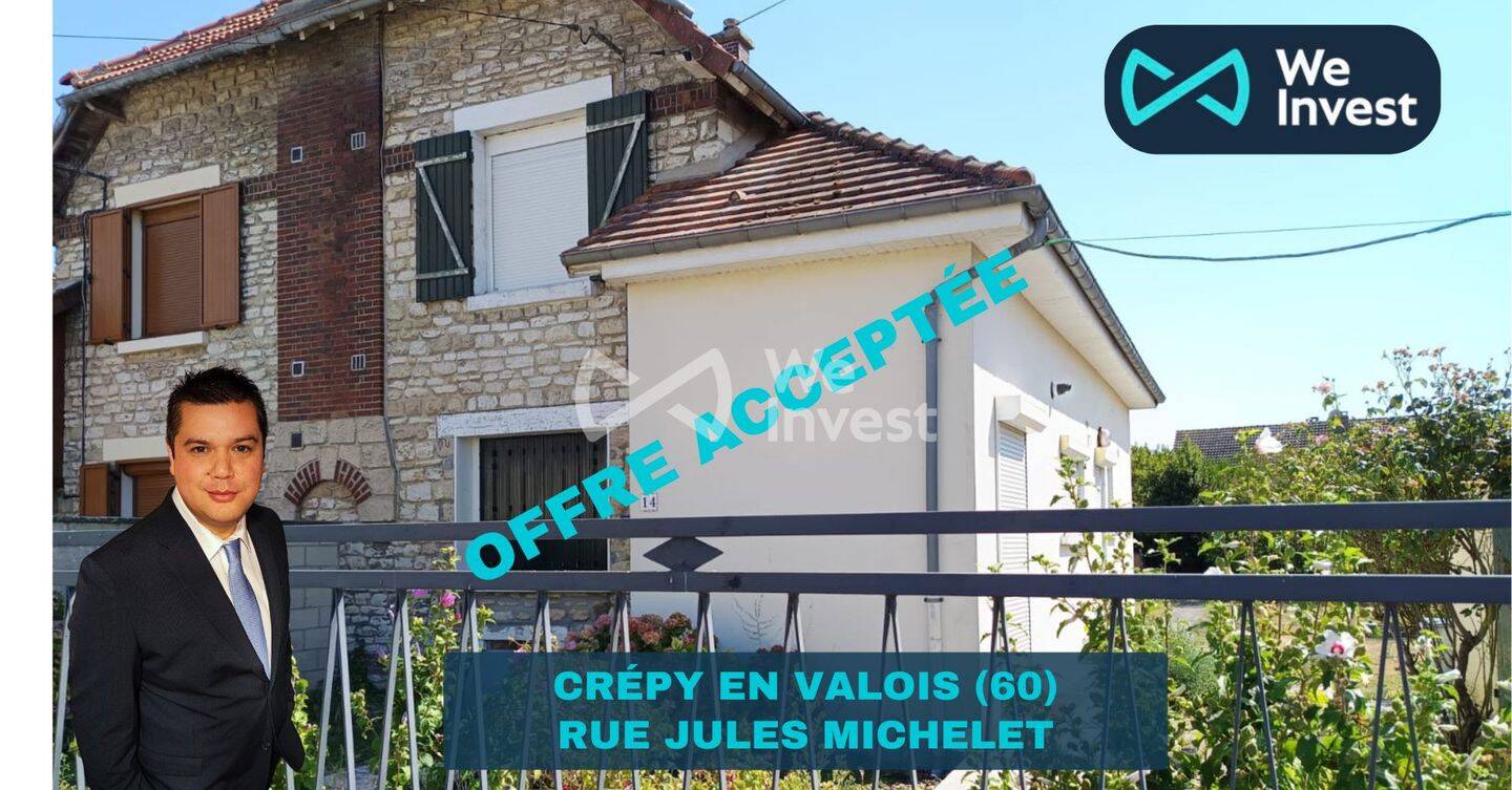 Maison 5 pièces 117 m² · à Crépy-en-Valois · 117 m² · 250 000 €