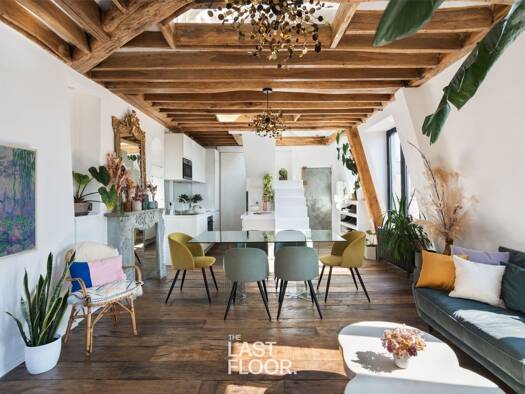 Duplex à vendre 890 000 € 2 pièces 1 chambre 59 m² Étage 5/6 Batignolles-Cardinet Paris 17ème arrondissement 75017