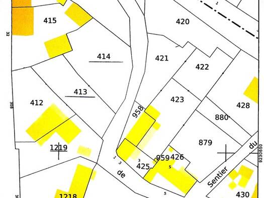 Terrain constructible à vendre 38 950 € 414 m² de terrain Orsinval 59530