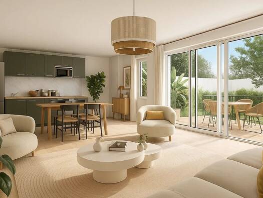 Appartement à vendre - neuf 219 000 € 3 pièces 67 m² RDC Montlhéry 91310