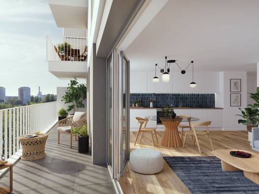 Appartement à vendre - neuf 374 900 € 5 pièces 3 chambres 86,9 m² 3ème étage Bd Gallieni Villeneuve-la-Garenne 92390