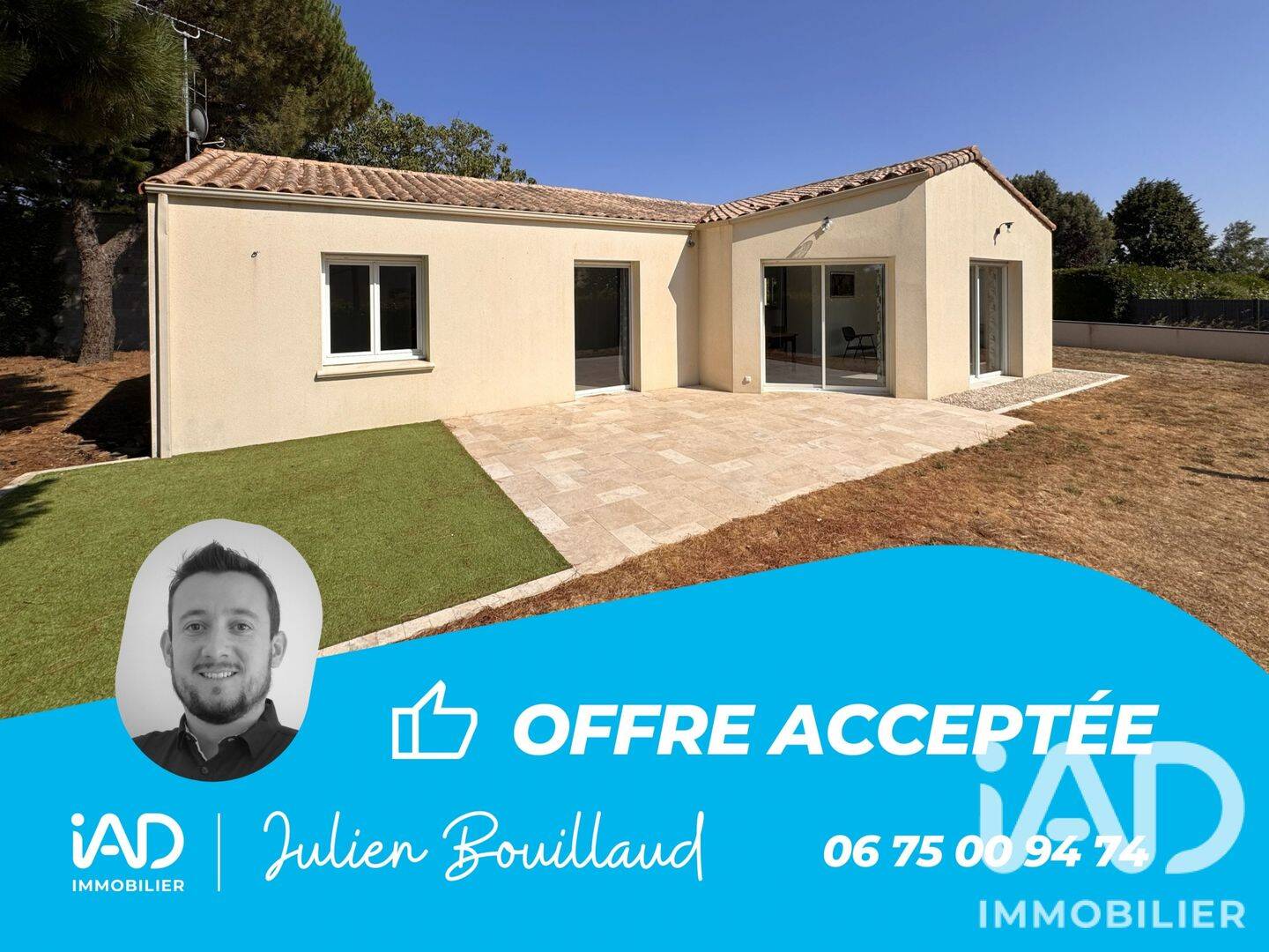 Maison 5 pièces 83 m² · à Sérigné · 82,8 m² · 194 000 €