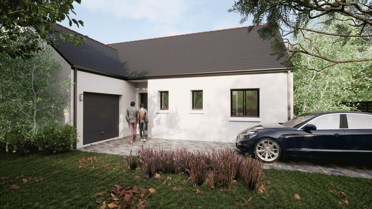 Maison 5 pièces 95 m² · à Grandchamp-des-Fontaines · 95 m² · 314 300 €