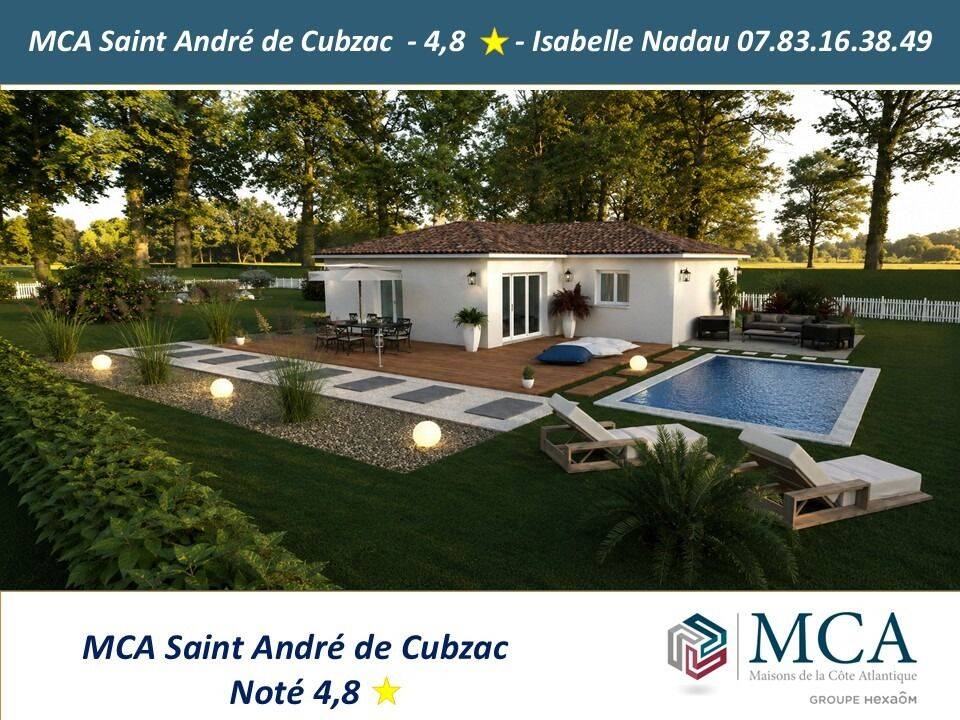 Maison 3 pièces 85 m² · à Saint-André-de-Cubzac · 85 m² · 213 000 €