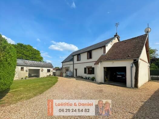 Maison à vendre 189 000 € 5 pièces 4 chambres 160 m² 695 m² de terrain Paradis Moudre Verneuil-sur-Avre 27130