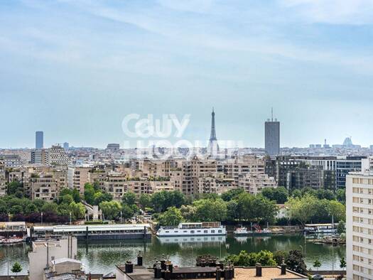 Appartement à vendre 490 000 € 3 pièces 2 chambres 64 m² Étage 9/10 Bécon Courbevoie 92400