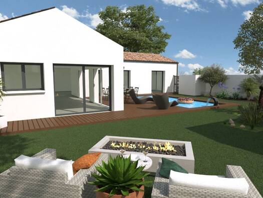 Terrain avec maison neuve à vendre 499 000 € 5 pièces 4 chambres 134 m² 480 m² de terrain Zone Activité Aytré 17440