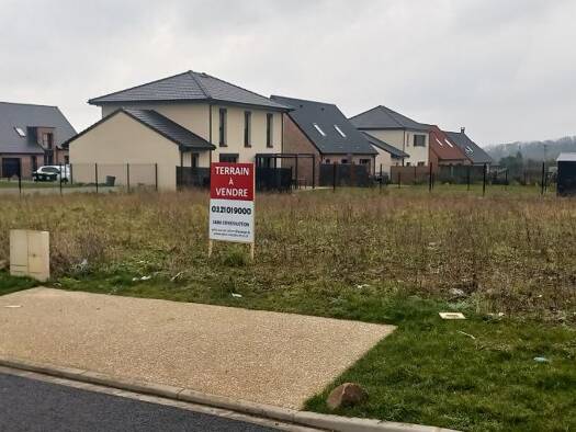 Terrain constructible viabilisé à vendre 61 375 € 467 m² de terrain Maisnil-lès-Ruitz 62620
