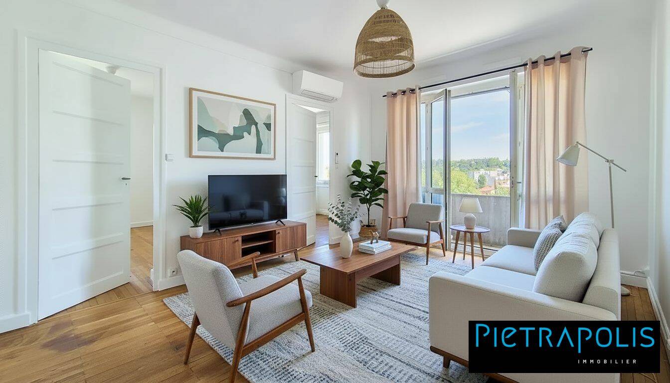 Appartement 3 pièces 64 m² · à Lyon 8ème Arrondissement · 63,8 m² · 155 000 €