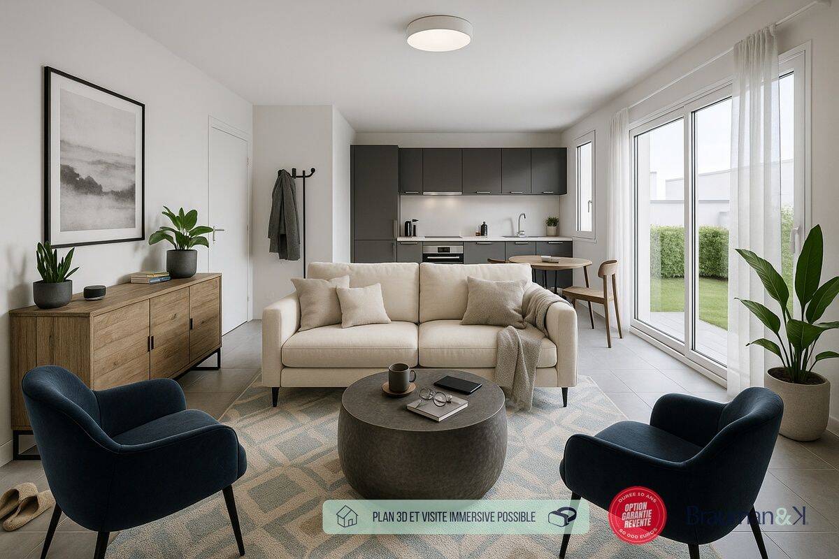 Appartement 2 pièces 39 m² · à Bassens · 39 m² · 165 000 €
