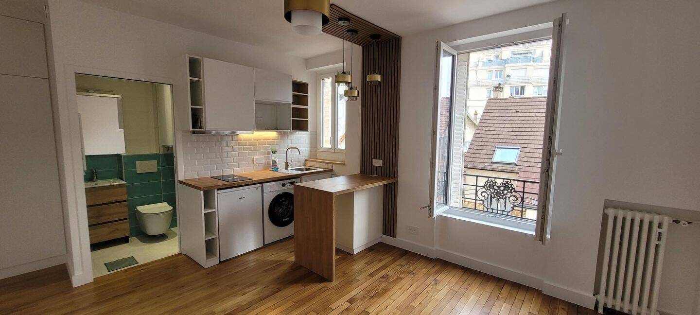 Appartement 1 pièce 21 m² · à Issy-les-Moulineaux · 21,1 m² · 1 000 €