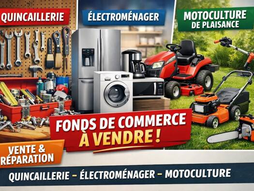 Boutique à vendre Fonds de commerce 121 000 € 2 pièces 2 000 m² de surface de vente Noyon 60400