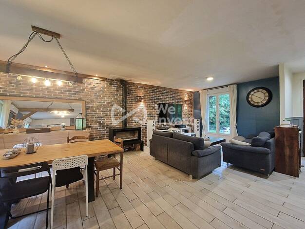 Maison de plain-pied à vendre 219 500 € 4 pièces 3 chambres 94 m² 7 385 m² de terrain Mazières-de-Touraine 37130