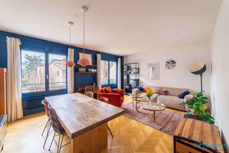 Appartement à vendre 470 000 € 4 pièces 3 chambres 92,1 m² RDC Croix Rousse-Gros Caillou Lyon 4ème 69004