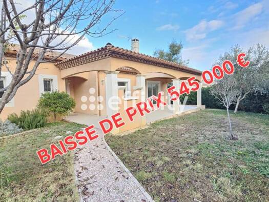 Pavillon à vendre 575 000 € 6 pièces 4 chambres 177 m² 700 m² de terrain Peripherie Saint-Georges-d'Orques 34680