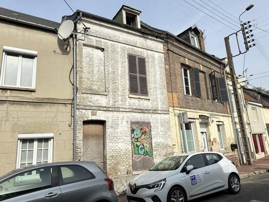 Maison à vendre 21 000 € 3 pièces 1 chambre 36 m² Centre Ville-Emonville Abbeville 80100
