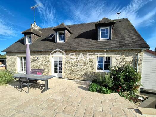 Maison à vendre 299 000 € 6 pièces 3 chambres 128 m² 2 700 m² de terrain Canisy 50750