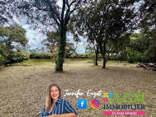 Terrain constructible viabilisé à vendre 280 000 € 1 429 m² de terrain Les Garrigues Castries 34160