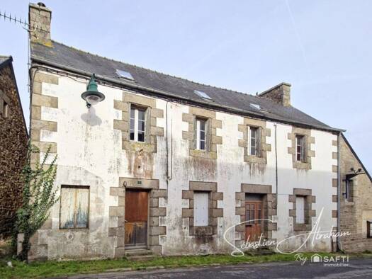 Maison à vendre 55 000 € 5 pièces 4 chambres 130 m² 132 m² de terrain Plufur 22310