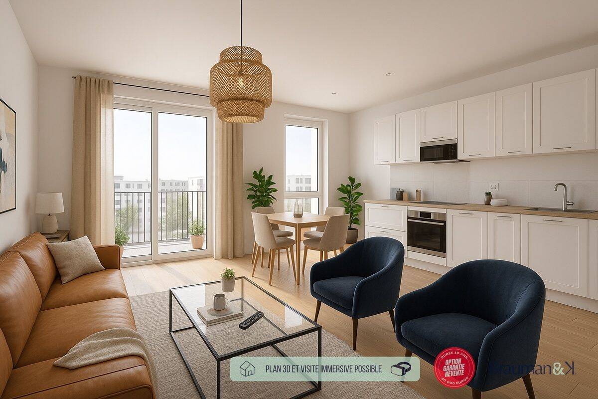 Appartement 5 pièces 92 m² · à Chartres · 92 m² · 248 805 €