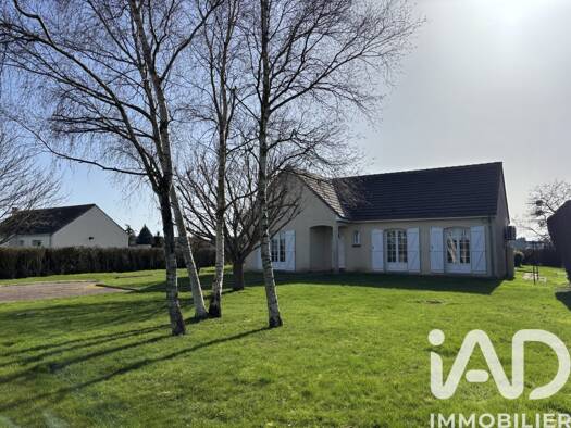 Maison de plain-pied à vendre 285 000 € 5 pièces 4 chambres 120 m² 1 201 m² de terrain Saint-André-de-l'Eure 27220